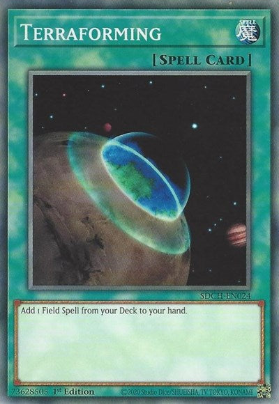 Terraforming (SDCH-EN024) [Structure Deck: Spirit Charmers]