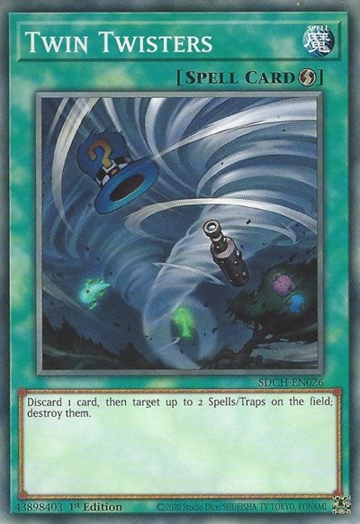 Twin Twisters (SDCH-EN026) [Structure Deck: Spirit Charmers]