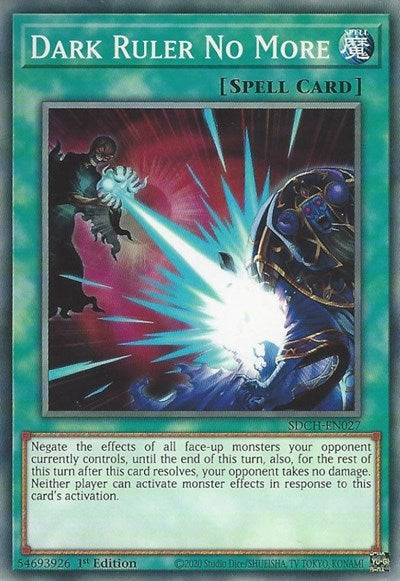 Dark Ruler No More (SDCH-EN027) [Structure Deck: Spirit Charmers]