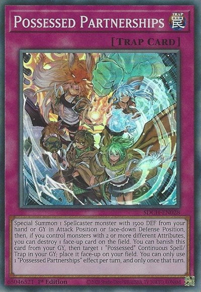 Possessed Partnerships (SDCH-EN028) [Structure Deck: Spirit Charmers]