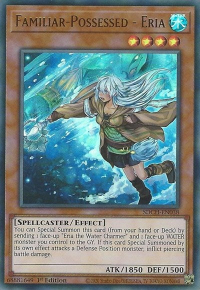 Familiar-Possessed - Eria (Alternate Art) (SDCH-EN038) [Structure Deck: Spirit Charmers]