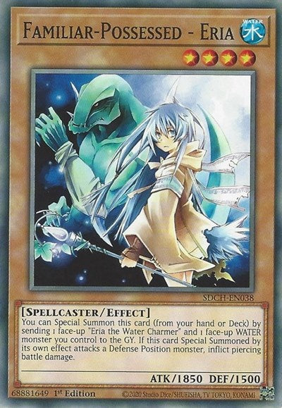 Familiar-Possessed - Eria (SDCH-EN038) [Structure Deck: Spirit Charmers]
