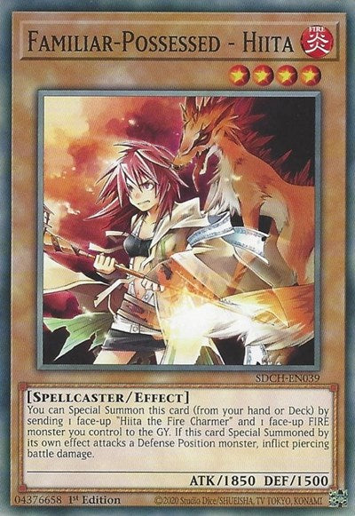 Familiar-Possessed - Hiita (SDCH-EN039) [Structure Deck: Spirit Charmers]