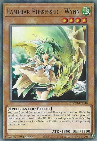Familiar-Possessed - Wynn (SDCH-EN040) [Structure Deck: Spirit Charmers]