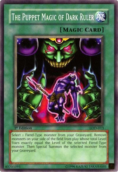 The Puppet Magic of Dark Ruler (LOD-013) [Legacy of Darkness]