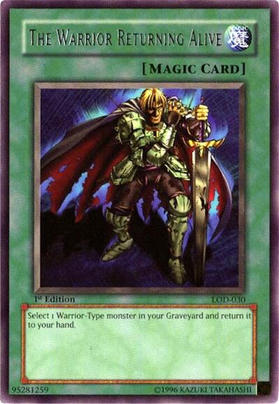 The Warrior Returning Alive (LOD-030) [Legacy of Darkness]