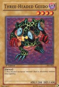 Three-Headed Geedo (PSV-002) [Pharaoh's Servant]