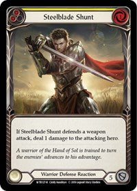 Steelblade Shunt (Yellow) (WTR127) [Welcome to Rathe]
