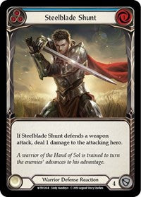 Steelblade Shunt (Blue) (WTR128) [Welcome to Rathe]