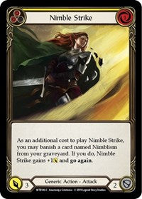 Nimble Strike (Yellow) (WTR186) [Welcome to Rathe]