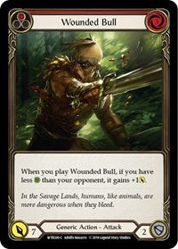 Wounded Bull (Red) (WTR200) [Welcome to Rathe]