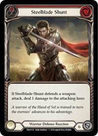 Steelblade Shunt (Red) (TEA011) [Hero Deck: Dorinthea]