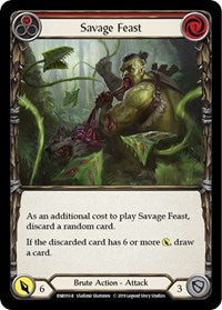 Savage Feast (Red) (RNR010) [Hero Deck: Rhinar]