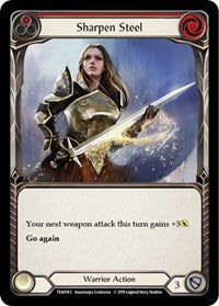 Sharpen Steel (Red) (TEA014) [Hero Deck: Dorinthea]
