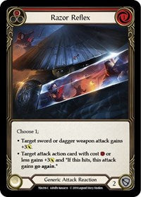 Razor Reflex (Red) (TEA016) [Hero Deck: Dorinthea]