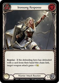 Ironsong Response (Blue) (TEA021) [Hero Deck: Dorinthea]