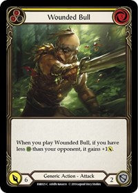 Wounded Bull (Yellow) (RNR021) [Hero Deck: Rhinar]