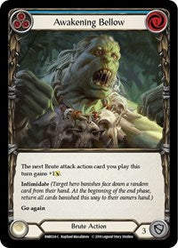Awakening Bellow (Blue) (RNR024) [Hero Deck: Rhinar]