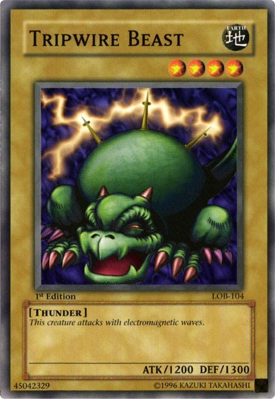 Tripwire Beast (LOB-104) [The Legend of Blue Eyes White Dragon]