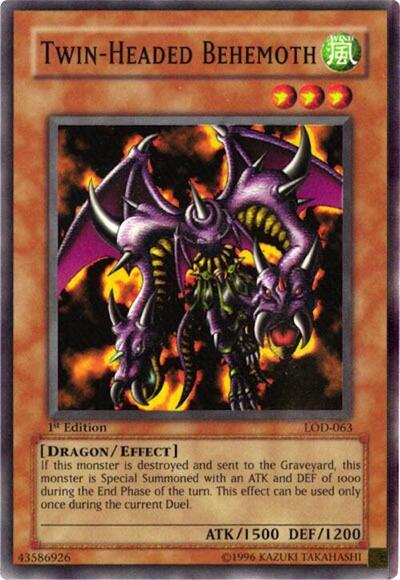 Twin-Headed Behemoth (LOD-063) [Legacy of Darkness]