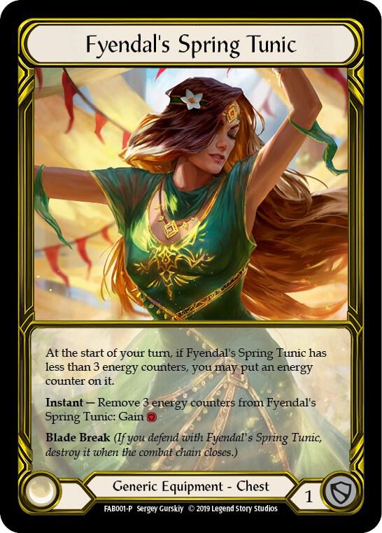 Fyendal's Spring Tunic (Golden) - FAB001 (FAB001) [Flesh and Blood: Promo Cards]