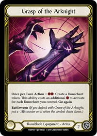 Grasp of the Arknight (Golden) - FAB010 (FAB010) [Flesh and Blood: Promo Cards]