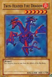Twin-Headed Fire Dragon (PSV-042) [Pharaoh's Servant]