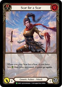 Scar for a Scar - FAB015 (FAB015) [Flesh and Blood: Promo Cards]