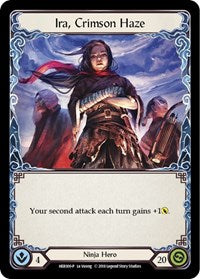 Ira, Crimson Haze - HER000 (HER000) [Flesh and Blood: Promo Cards]