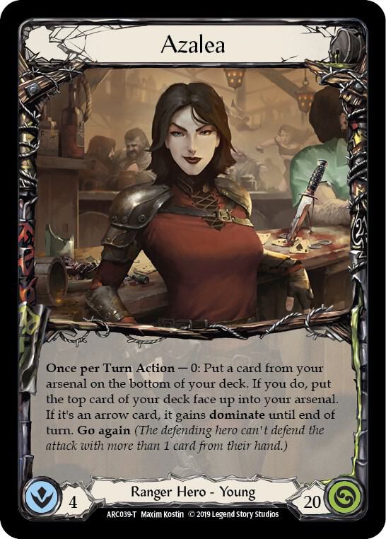 Azalea // Kano, Dracai of Aether (ARC039 // ARC113) [Arcane Rising]