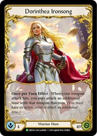 Dorinthea Ironsong (Rainbow) - HER024 (HER024) [Flesh and Blood: Promo Cards]