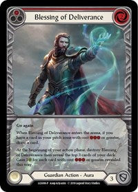 Blessing of Deliverance (Red) - LGS006 (LGS006) [Flesh and Blood: Promo Cards]