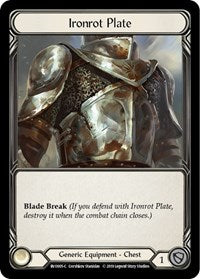 Ironrot Plate (BVO005) [Hero Deck: Bravo]