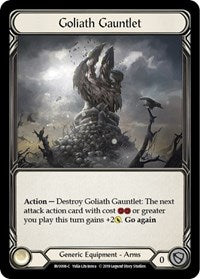 Goliath Gauntlet (BVO006) [Hero Deck: Bravo]