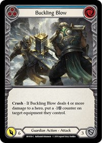Buckling Blow (Blue) (BVO016) [Hero Deck: Bravo]