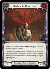 Reduce to Runechant (Red) (ARC088) [Arcane Rising]