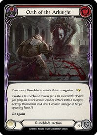 Oath of the Arknight (Red) (ARC091) [Arcane Rising]