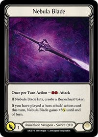 Nebula Blade // Runechant (ARC077 // ARC112) [Arcane Rising]