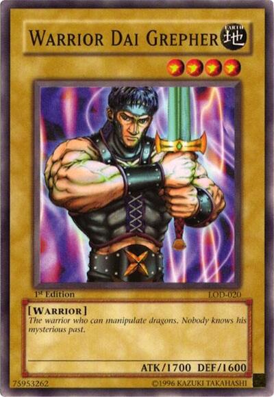 Warrior Dai Grepher (LOD-020) [Legacy of Darkness]