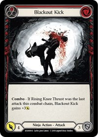 Blackout Kick (Red) (KSU009) [Hero Deck: Katsu]