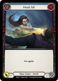 Head Jab (Blue) (KSU023) [Hero Deck: Katsu]