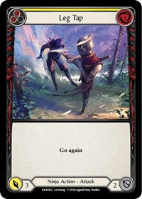 Leg Tap (Yellow) (KSU018) [Hero Deck: Katsu]