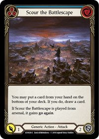 Scour the Battlescape (Blue) (KSU026) [Hero Deck: Katsu]