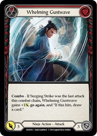 Whelming Gustwave (Red) (KSU016) [Hero Deck: Katsu]