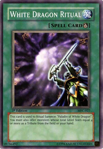 White Dragon Ritual (MFC-027) [Magician's Force]