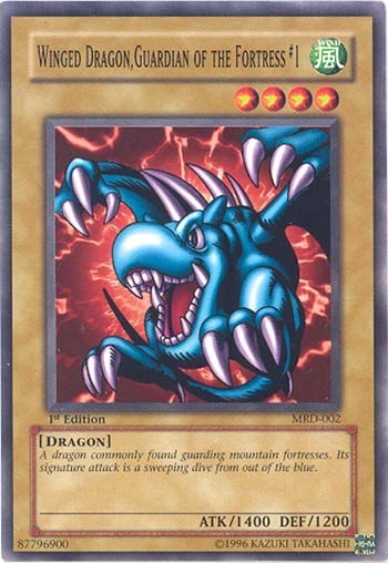Winged Dragon, Guardian of the Fortress #1 (MRD-002) [Metal Raiders]