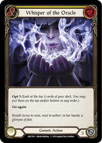 Whisper of the Oracle (Yellow) (ARC216) [Arcane Rising]
