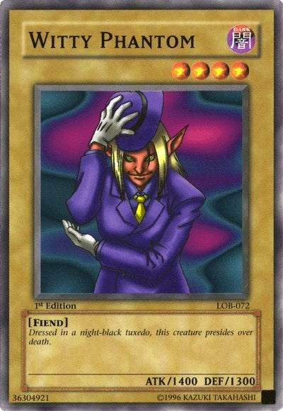 Witty Phantom (LOB-072) [The Legend of Blue Eyes White Dragon]