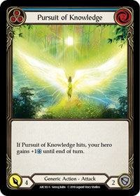 Pursuit of Knowledge (ARC161) [Arcane Rising]