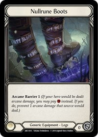 Nullrune Boots (ARC158) [Arcane Rising]